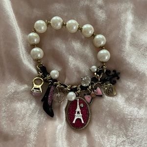 Betsey Johnson Paris Charm Bracelet